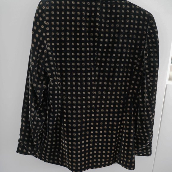 Garry Weber Velvet black and Gold Blazer - Picture 5 of 7
